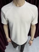 Reglan Kol T-Shirt -BEJ
