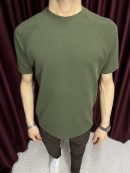Reglan Kol T-Shirt-HakiYeşil